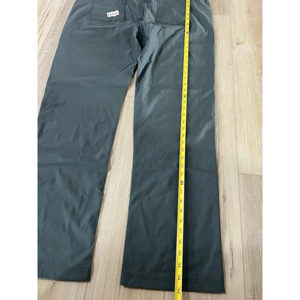 PrAna Pants Mens 42/34 Blue Brion Slim Fit Recycled Nylon Hiking Stretch Outdoo